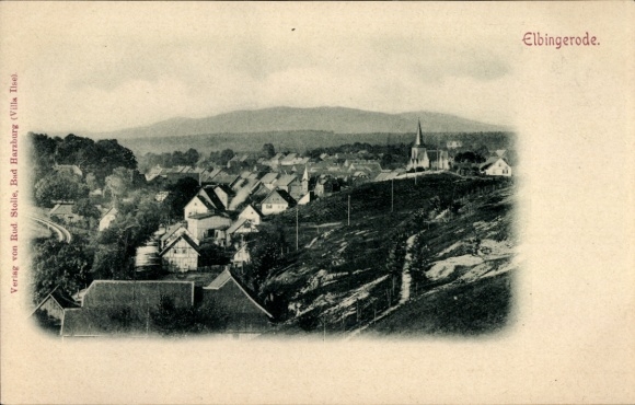 Postcard Elbingerode Oberharz am Brocken, general view