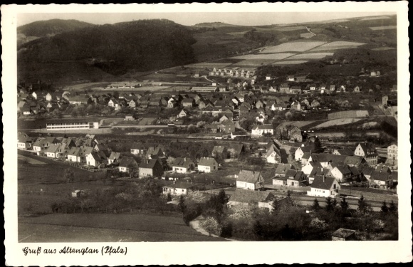 PC Altenglan in the Palatinate, aerial view