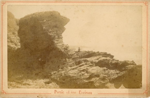 Photo Pornic Loire Atlantique, partial view with surroundings, rocks