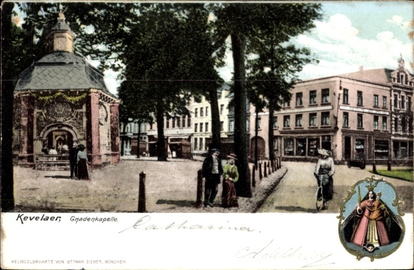 Postcard Kevelaer am Niederrhein, The Chapel of Grace with Miraculous Image