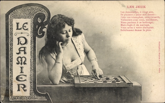 KP Les Jeux, Le Damier, warcaby, gra planszowa