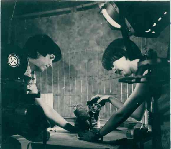 Photo Our Sandman, Sandman, GDR children&#39;s television, doll makers