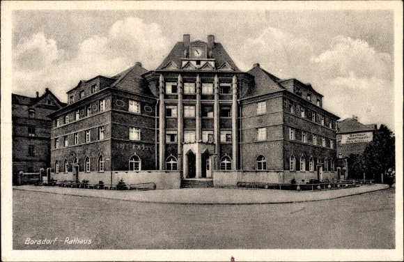 PC Borsdorf in Saxony, town hall