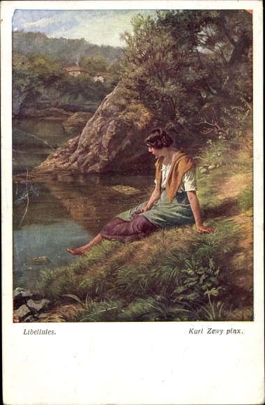 Artist PC Zewy, Karl, vrouw aan de kust