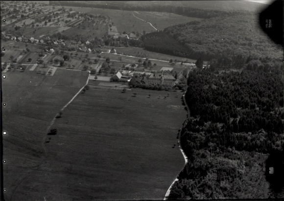 Photo Langensteinbach Karlsbad in Baden, aerial photograph