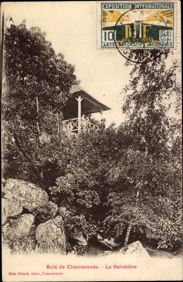 Ak Chamarande Essonne, Belvedere