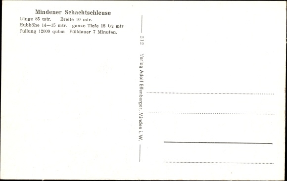 PC Minden in Westphalia, canal bridge, saloon passenger ship Porta Westfalica, shaft lock