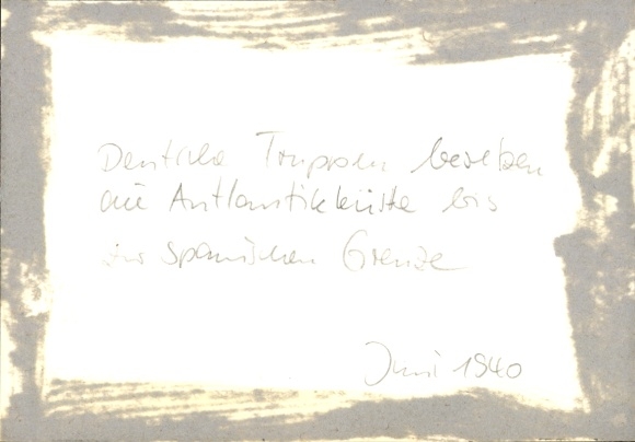 Photo Hoffmann, German troops occupy the Atlantic coast up to the Spanish border, June 1940