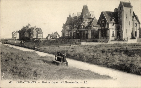 Ak Lion sur Mer Calvados, Bout de Digne, Cote Hermanville