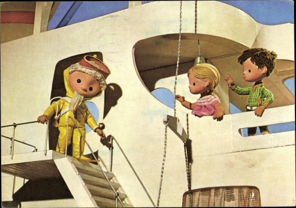 PC Our Sandman, Sandman as a diver, GDR German television, 6801