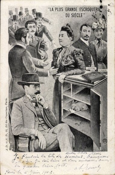 Postcard impostor Therese Humbert, Affair Humbert Crawford