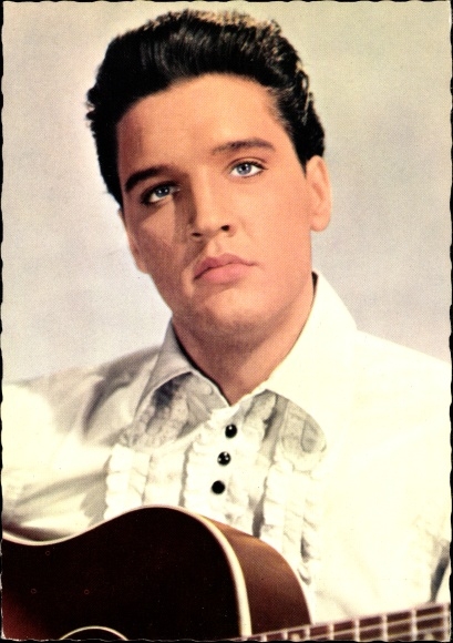 KP piosenkarz i aktor Elvis Presley, portret