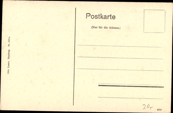 Postcard Odisheim in Lower Saxony, beekeeping, beekeeping, beehives