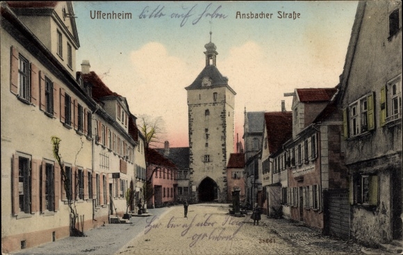 PC Uffenheim in Middle Franconia, Ansbacher Strasse