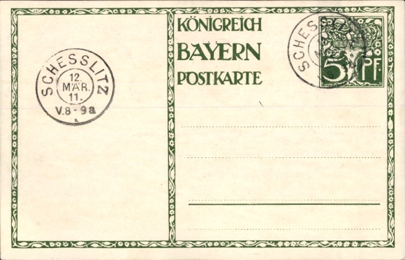 Postal stationery artist Postcard Diez, M., Prince Regent Luitpold of Bavaria, 1821 to 1911, carriage