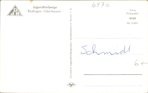 Postcard Büdingen in Hesse, Panorama