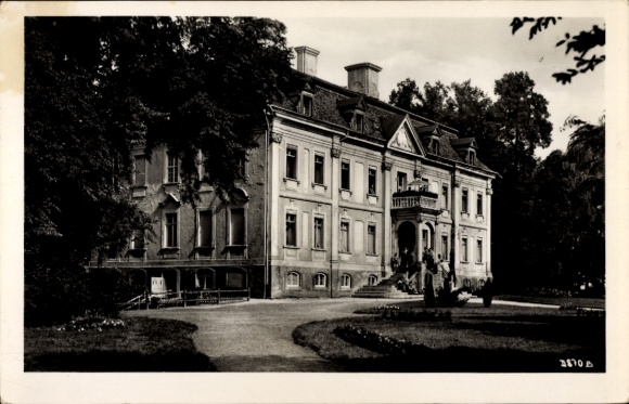 Postcard Stülpe in der Mark, Castle, Convalescent Home of the SV