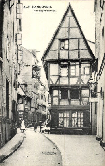 Ak Hannover in Niedersachsen, Potthofstraße