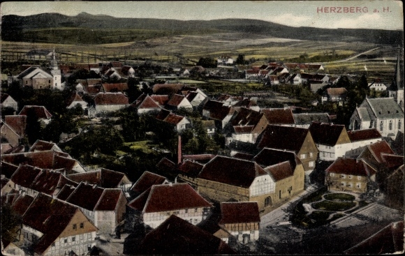 Ansichtkaart Herzberg am Harz, panorama