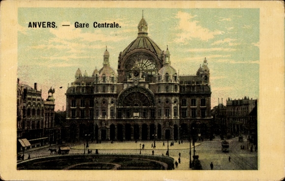 CPA Antwerpen Antwerpen Vlaanderen, Gare Centrale