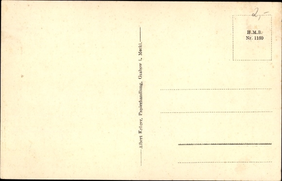 Postcard Grabow in Mecklenburg, Kießerdamm