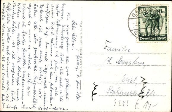 PC Garding in North Frisia, Reich Labor Service, camp of the NS Labor Service