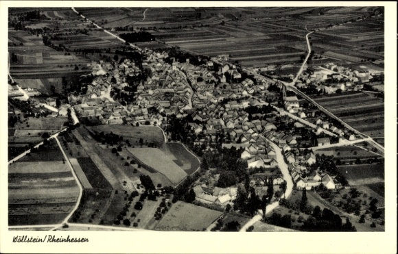 KP Wöllstein w Rheinhessen, zdjęcie lotnicze