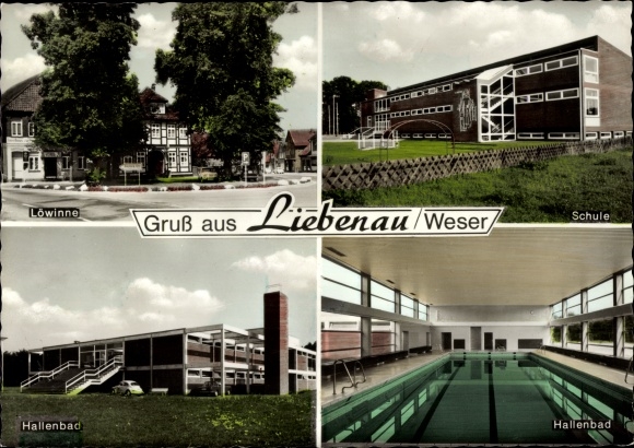 PC Liebenau on the Weser, lionesses, school, indoor pool, swimming pool