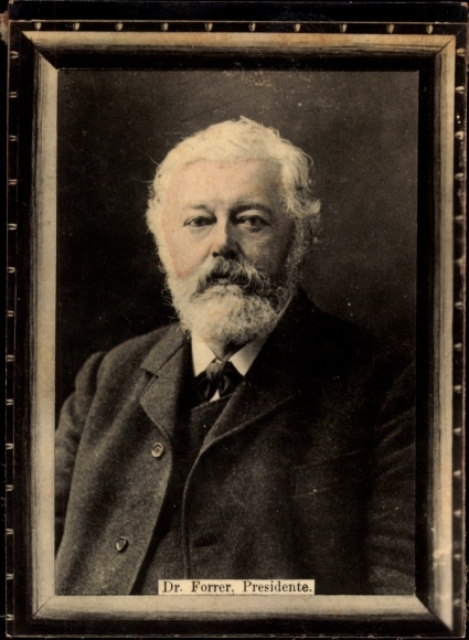 Photo Switzerland, Ludwig Forrer, Presidente, portrait