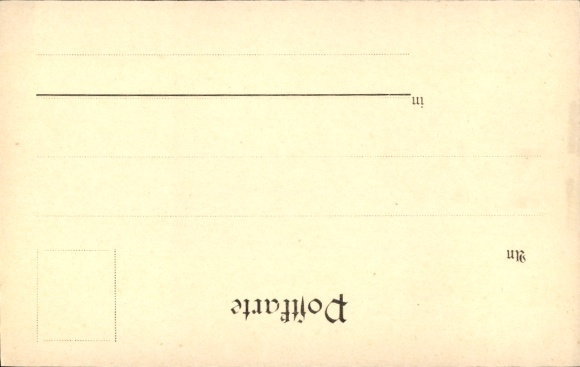Postcard Friesack in der Mark, Imperial Post Office