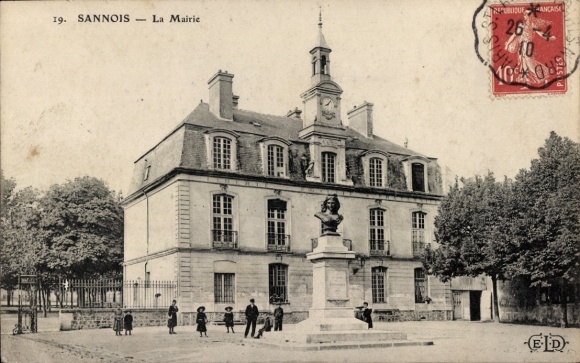 Ak Sannois Val d’Oise, La Mairie