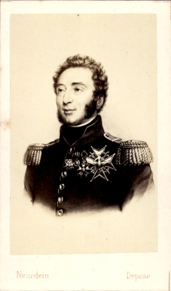 Carte de Visite Louis-Antoine de Bourbon, duc d’Angoulême