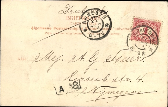 Postcard &#39;s Gravenhage The Hague South Holland Netherlands, Barracks, Dutch soldiers