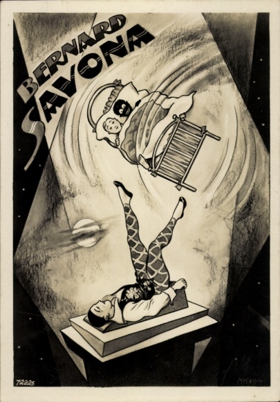 Künstler Ak Zirkus, Bernard Savona