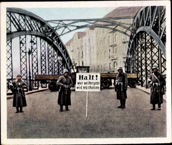 Sammelbild Die Nachkriegszeit Nr. 37, Januar 1921, Neue innere Unruhen