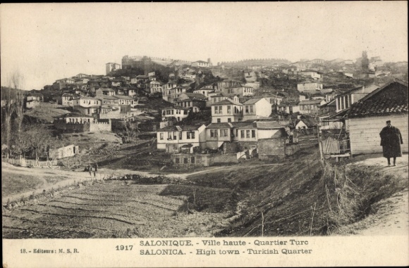 KP Thessaloniki Saloniki Grecja, Dzielnica Turecka, Górne Miasto