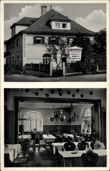 PC Reichertshofen an der Paar Oberbayern, Gasthof Oberbräu, interior view