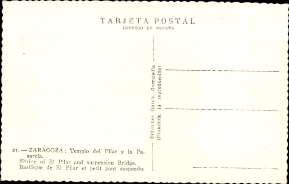 KP Zaragoza Saragossa Aragonia, Templo del Pilar y la Pasarela