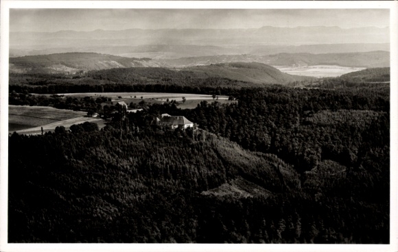 Ak Entringen Ammerbuch in Baden Württemberg, Hohenentringen, luchtfoto, herberg