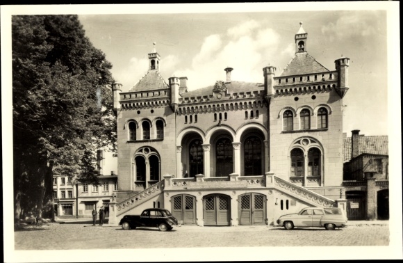 PC Wittenburg in Mecklenburg, town hall
