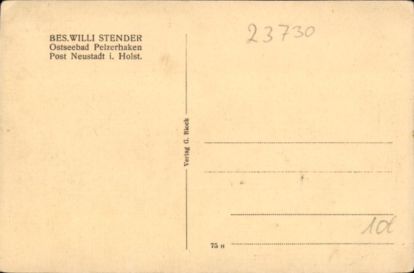 Postcard Ostseebad Pelzerhaken Neustadt in Holstein, Hotel and Pensionat Eichenhain