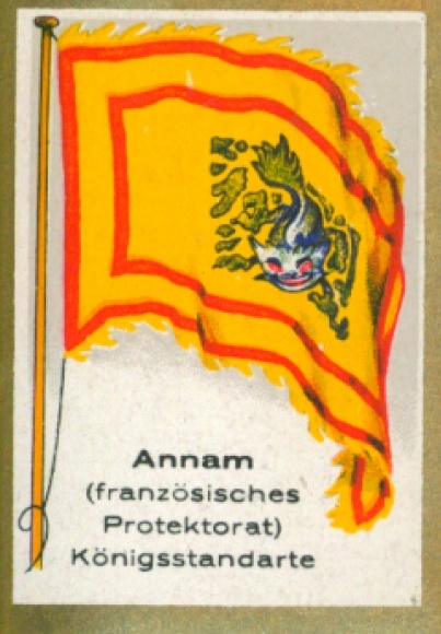 Collection picture Ulmenried flag picture No. 228, Annam, king standard