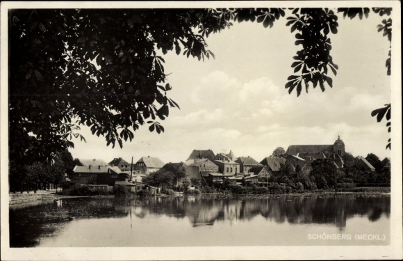 PC Schönberg in Mecklenburg, total view of the place