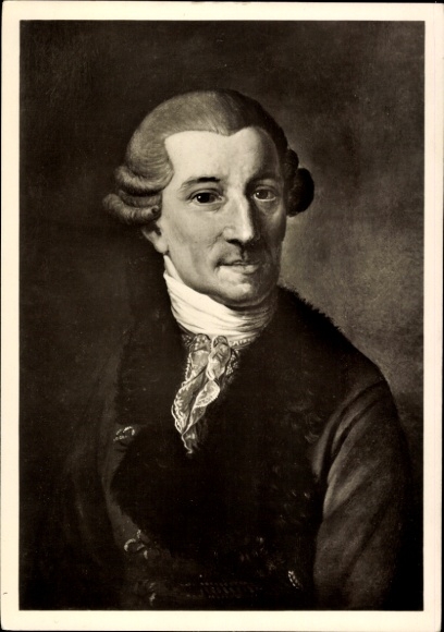Künstler Ak Seehas, Ludwig, Komponist Joseph Haydn, Portrait