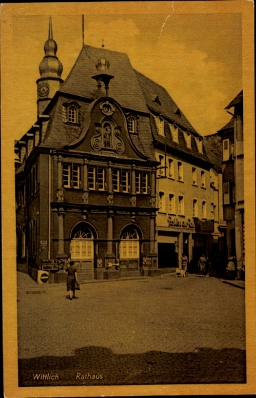 PC Wittlich in the Eifel, town hall, Reichsbahn restaurant