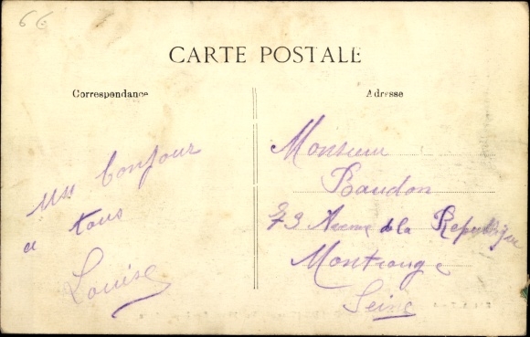 Postcard Bourgtheroulde Eure, Le Chateau main facade