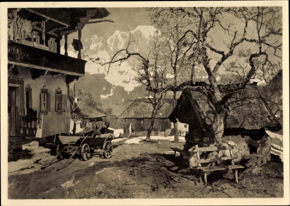 Artist PC Kempf Hartenkampf, G. Th., around Easter, HDK 596
