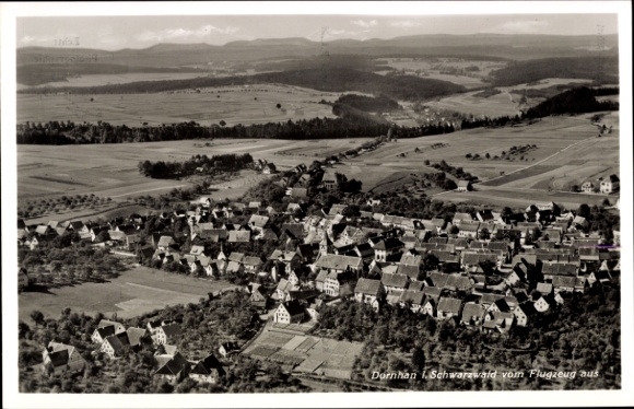 Ak Dornhan im Schwarzwald, Fliegeraufnahme