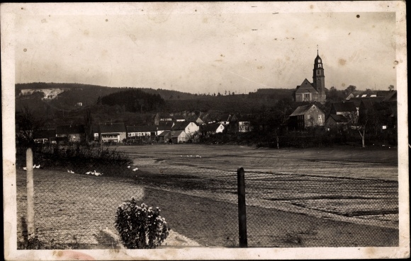 Ak Güdesweiler Gütesweiler Oberthal an der Saar Saarland, Blick auf den Ort