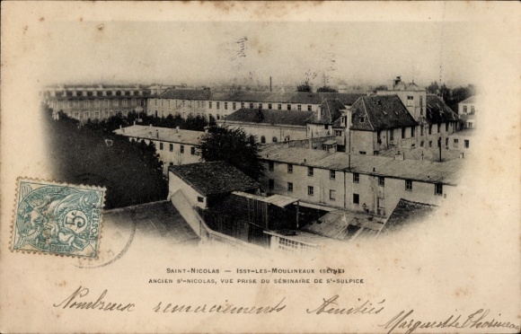 Ak Issy les Moulineaux Hauts de Seine, Saint Nicolas